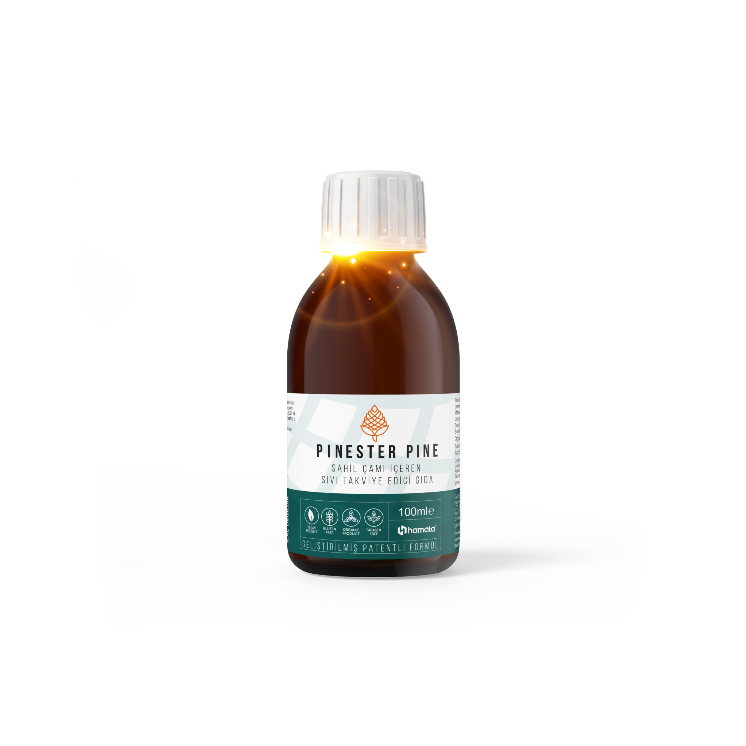 Pinester Pine Ödüllü Çam Kozalağı Gıda Takviyesi Şurup